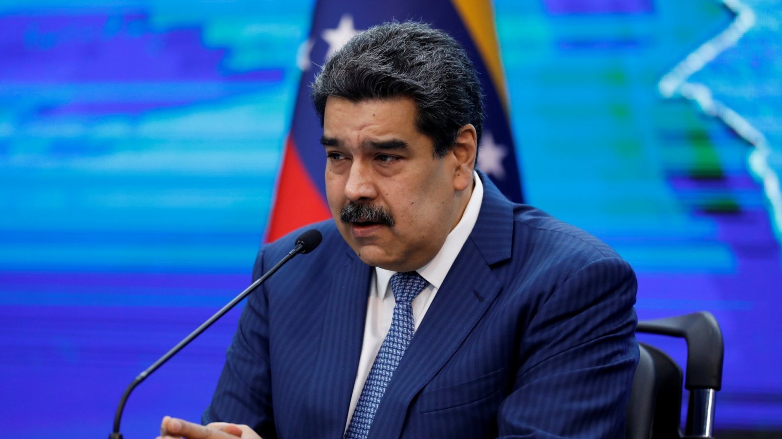 Nicolás Maduro, presidente de Venezuela, dió un discurso en mitín masivo