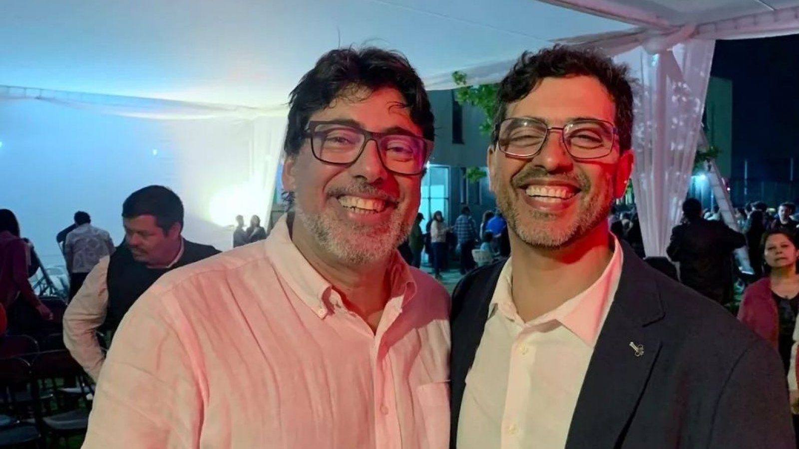 Fares y Daniel Jadue