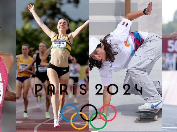 Anna Kiesenhofer cruzando la meta en Tokio 2020, símbolo de la combinación de ciencia y deporte.