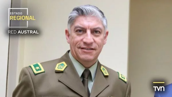 General Marco Alvarado, jefe de zona Magallanes de Carabineros.