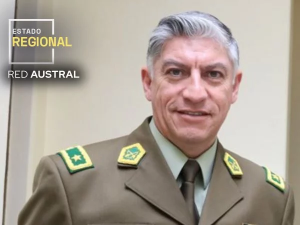 General Marco Alvarado, jefe de zona Magallanes de Carabineros.