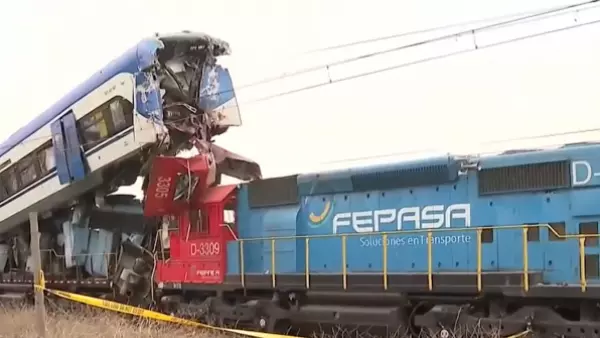 Habla maquinista de tren accidentado