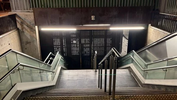 Metro de Santiago corte servicio línea 3