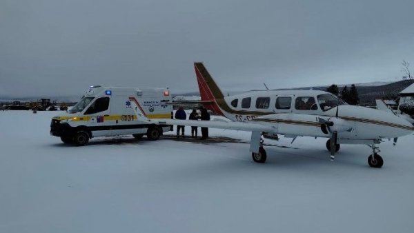 Avión desaparecido en Aysén.