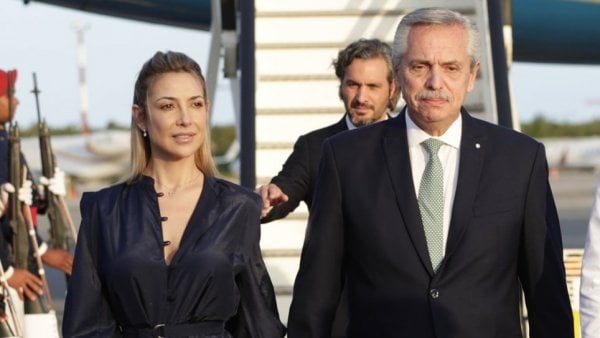 Fabiola Yáñez y Alberto Fernández