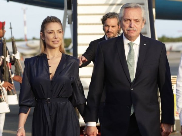 Fabiola Yáñez y Alberto Fernández