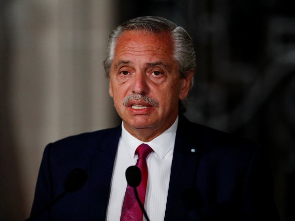 El expresidente de Argentina, Alberto Fernández, actualmente acusado de violencia de género por su expareja, Fabiola Yañez