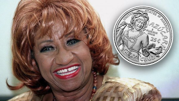 Moneda de Celia Cruz