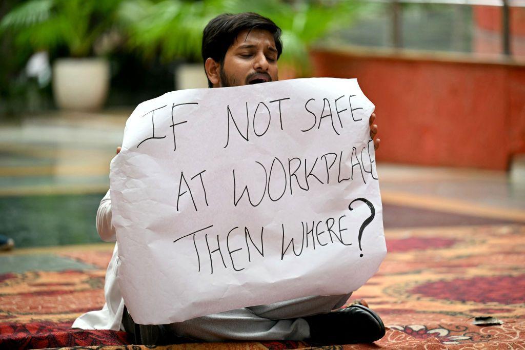 Protesta en India