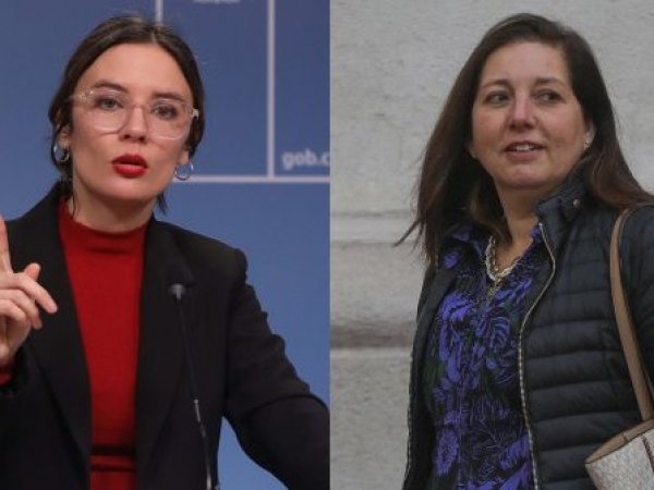 Camila Vallejo y Paulina Vodanovic