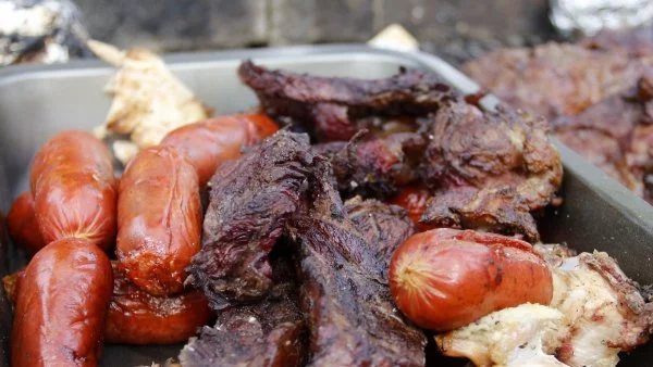 Brochetas de Carne y verduras