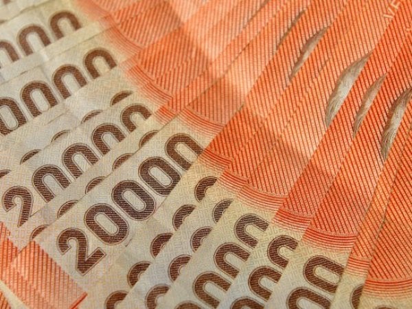 Billetes de 20 mil pesos