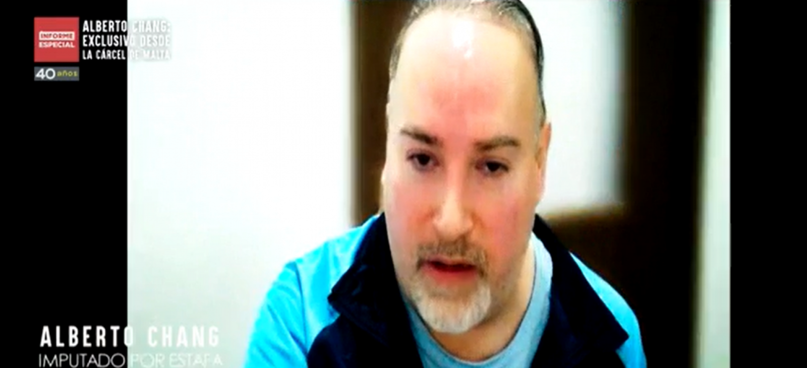 Alberto Chang: exclusivo desde la cárcel de Malta