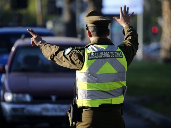Carabinero. Desvíos de tránsito