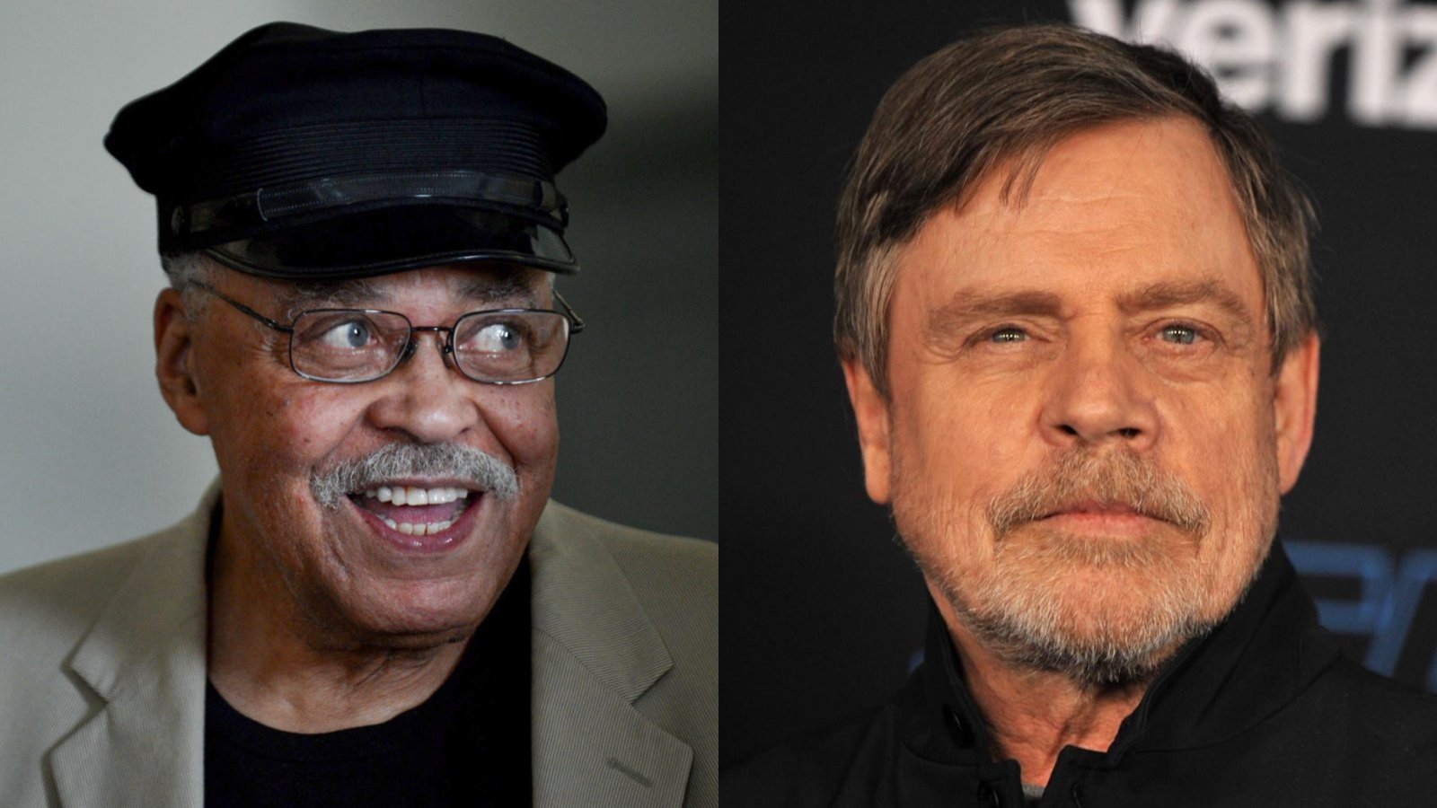 James Earl Jones y Mark Hamill