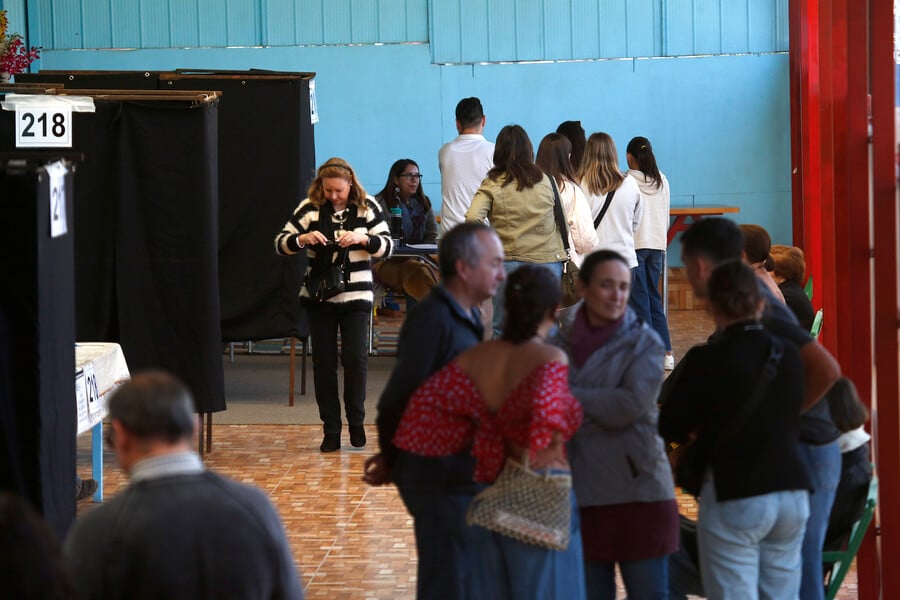 Elecciones. Local de votación