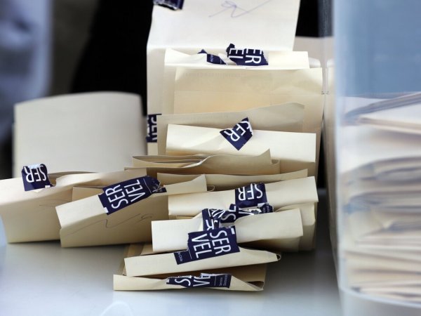 Voto electoral. Servel