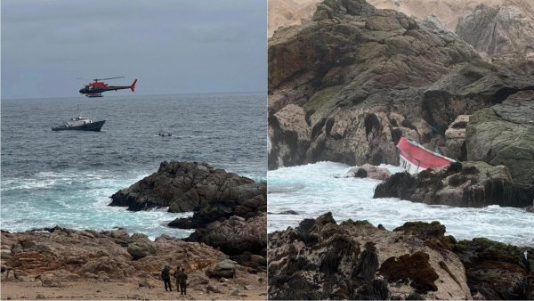 Embarcación naufragada TalTal