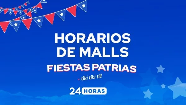 Horarios malls en Fiestas Patrias 2025