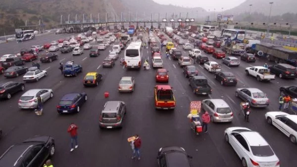 Salida de vehículos por Fiestas Patrias