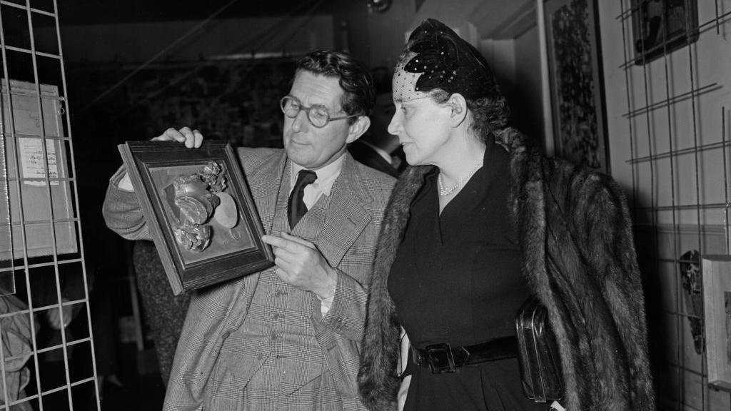 Lee Miller y Roland Penrose
