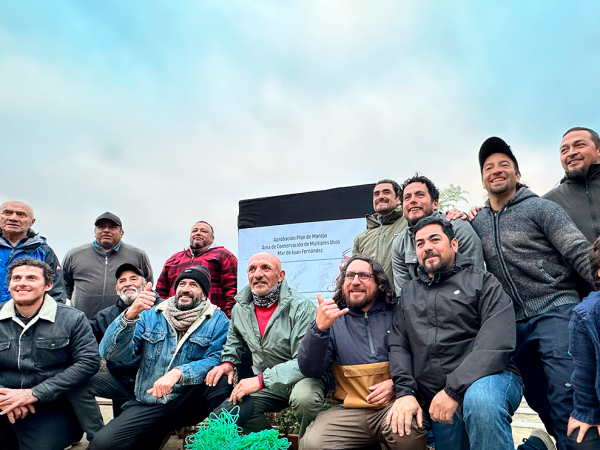 Ceremonia de aprobación del plan de manejo del Mar de Juan Fernández.