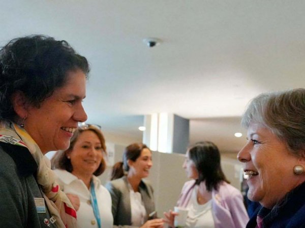 Maisa Rojas en Nueva York.