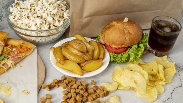 Imagen de archivo de alimentos ultraprocesados