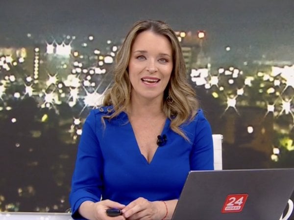 Carla Zunino en 24 Horas Tu Mañana.