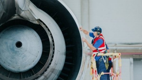 Piel de tiburión de aviones LATAM