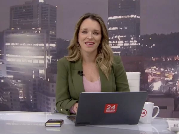 Carla Zunino en 24 Horas Tu Mañana.