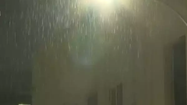Lluvia en Santiago