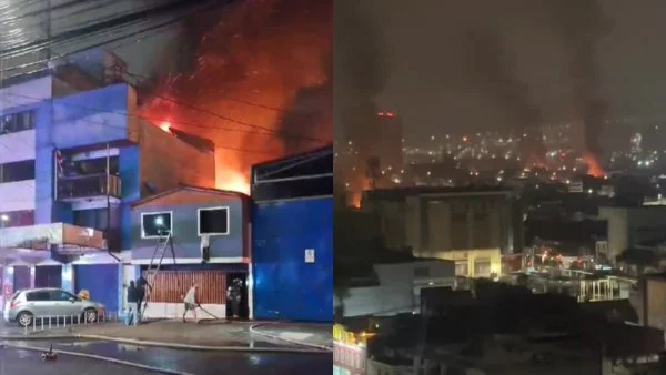 Incendios en Iquique