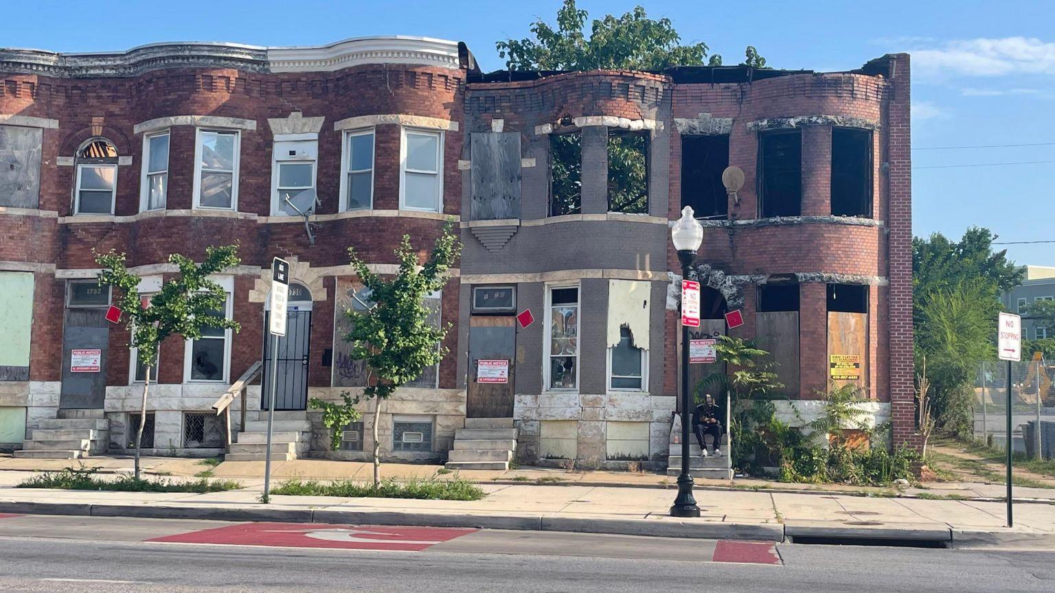 viviendas abandonadas en baltimore