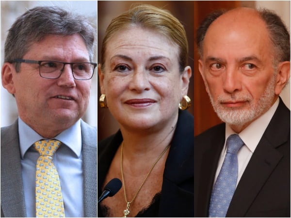 Exministra y ministros de la Corte Suprema