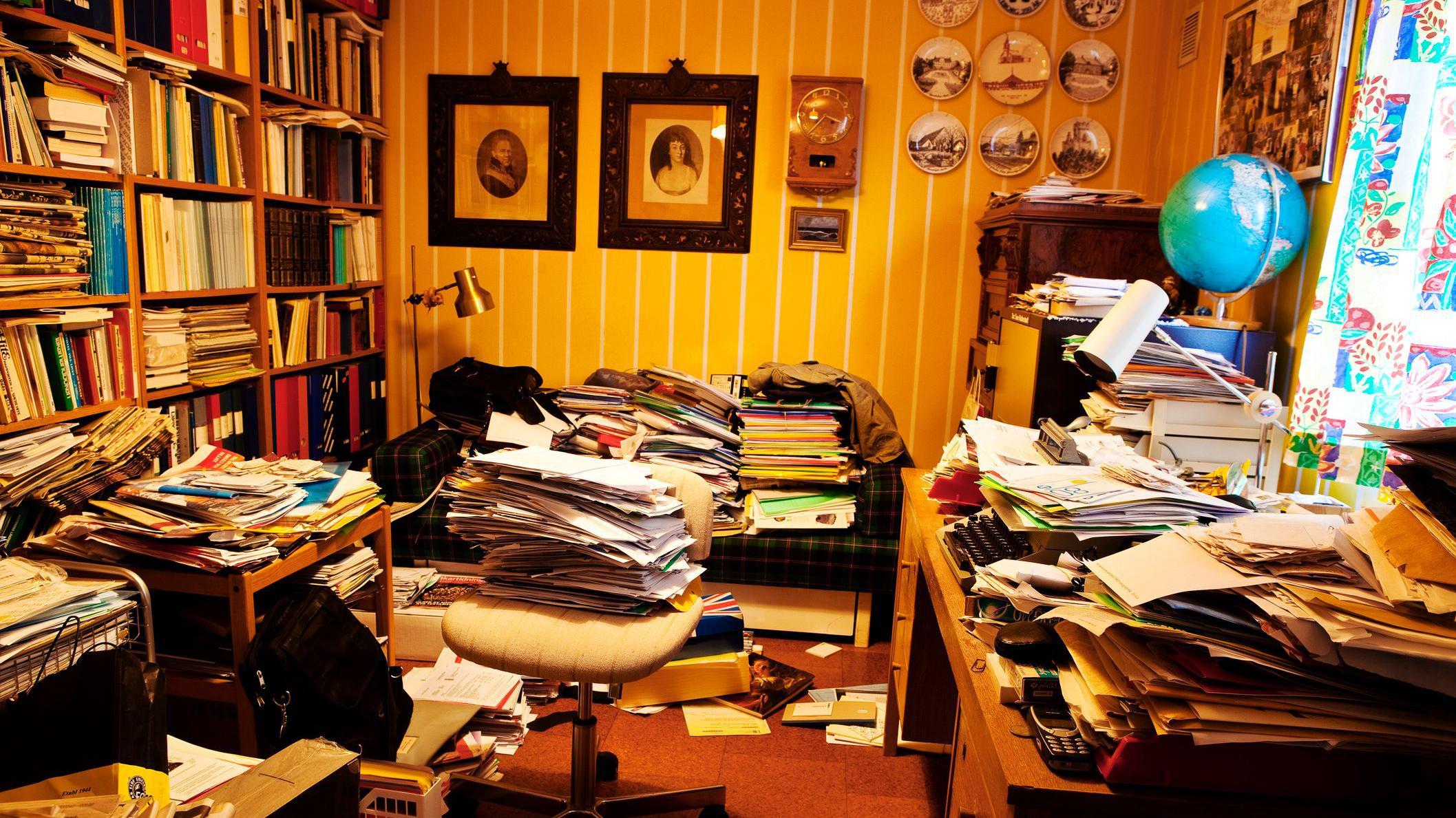 Habitación desordenada