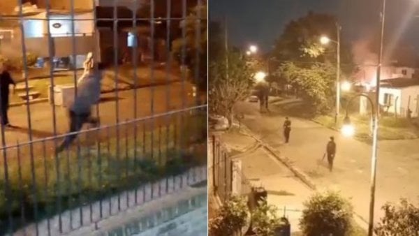 Captura grabaciones tiroteo San Fernando