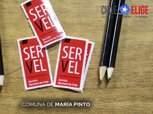 Candidatos a alcalde y concejal en María Pinto