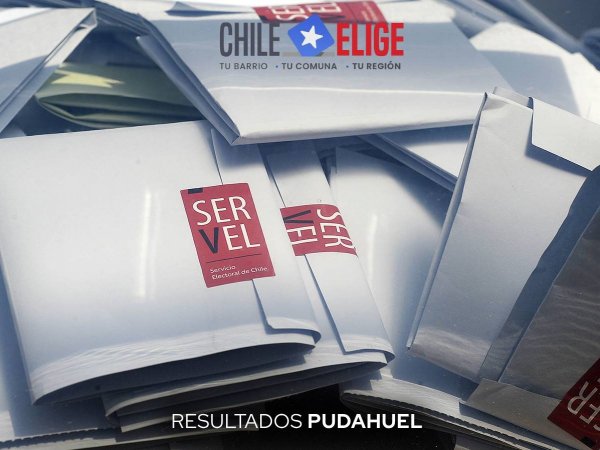 Elecciones 2024: resultados de alcalde en Pudahuel
