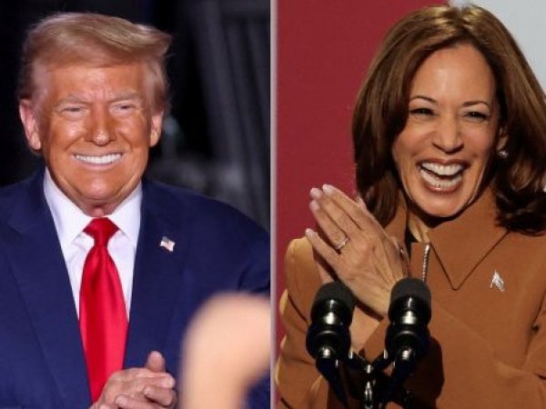 Donald Trump y Kamala Harris