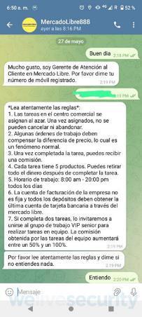 Estafa Mercado Libre