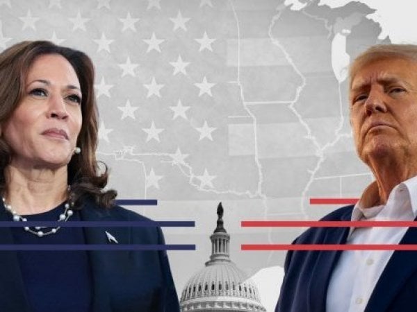 Mapa de resultados elecciones Estados Unidos 2024
