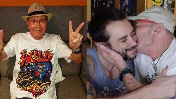 Jordi Wild y Papa Giorgio