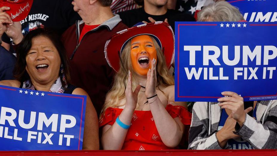 Seguidores de Donald Trump.