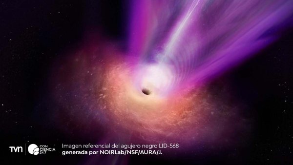 El telescopio James Webb permite descubrir el agujero negro LID-568, que desafía los límites de acumulación de materia.