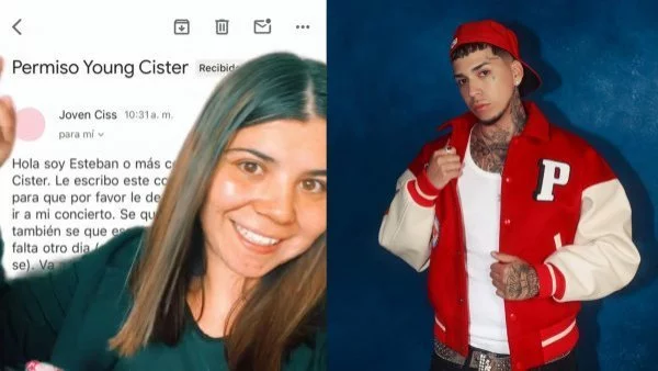 Correo Young Cister a profesora y el artista urbano
