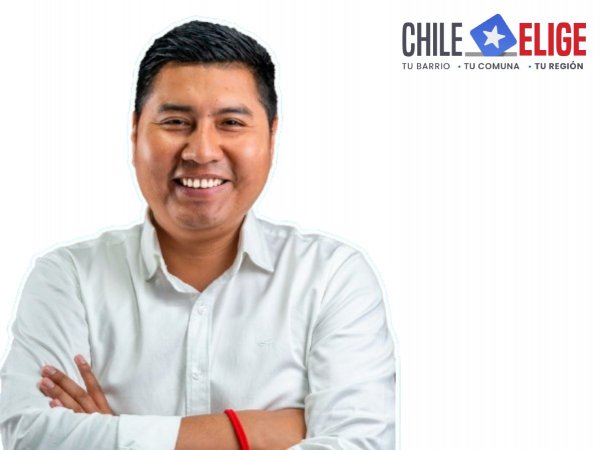 Diego Paco Mamani, candidato gobernador Arica y Parinacota.