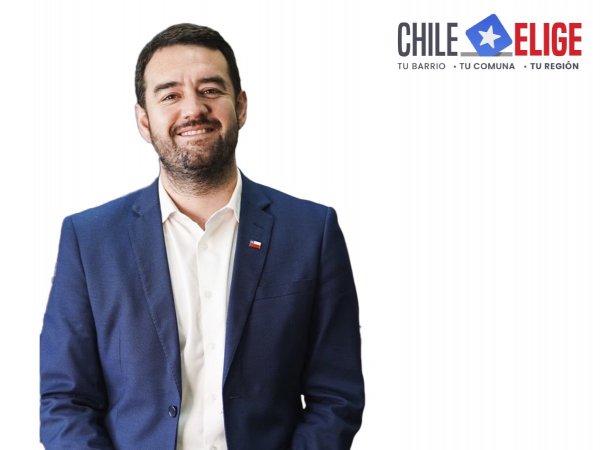 Luciano Rivas, candidato a gobernador La Araucanía