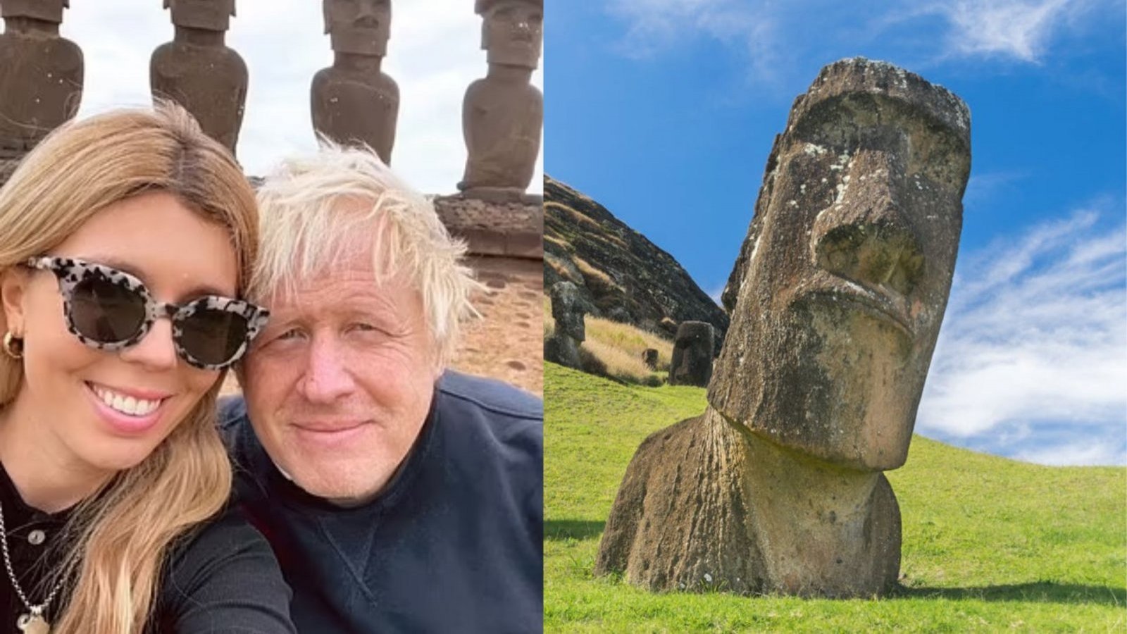 Boris Johnson en Isla de Pascua