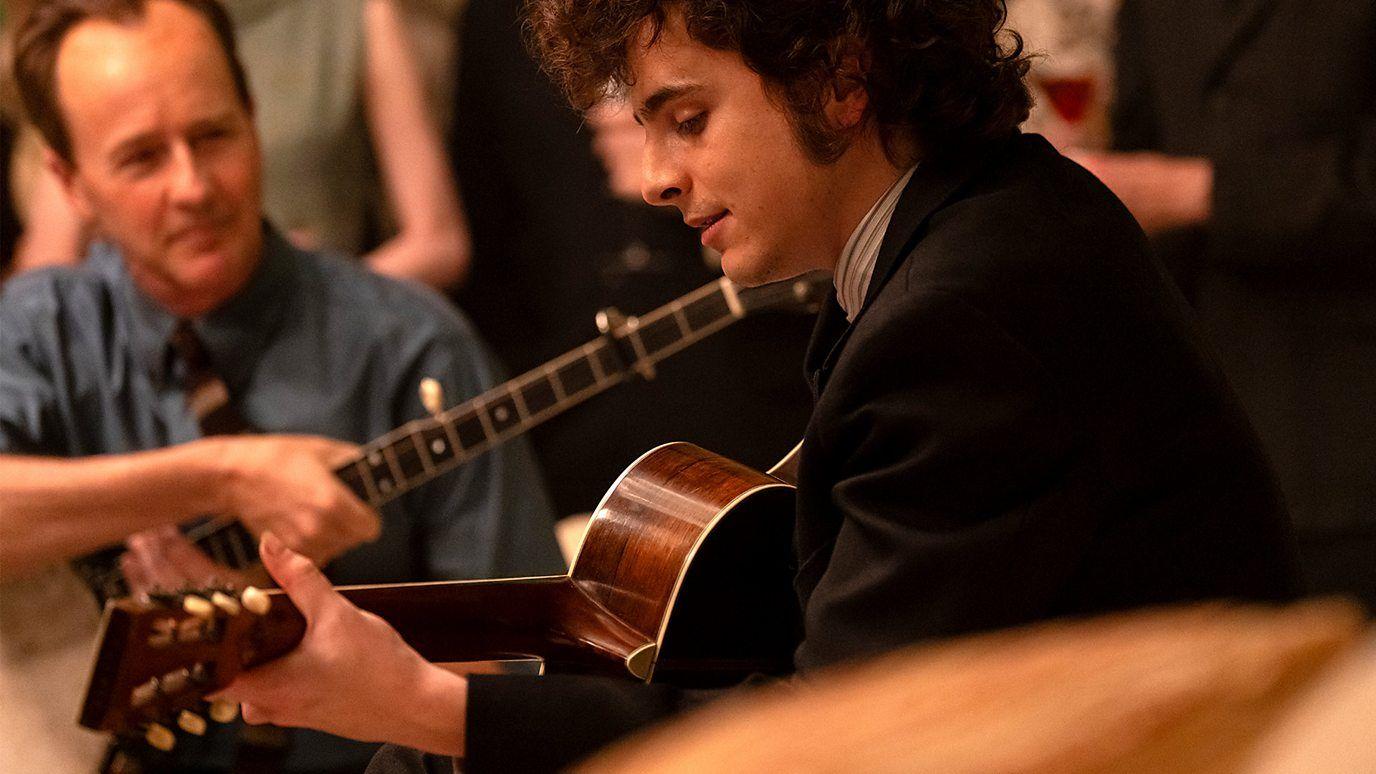 Timothée Chalamet en el rol de Dylan